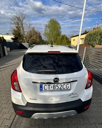 Opel Mokka cena 46900 przebieg: 148800, rok produkcji 2013 z Toruń małe 631